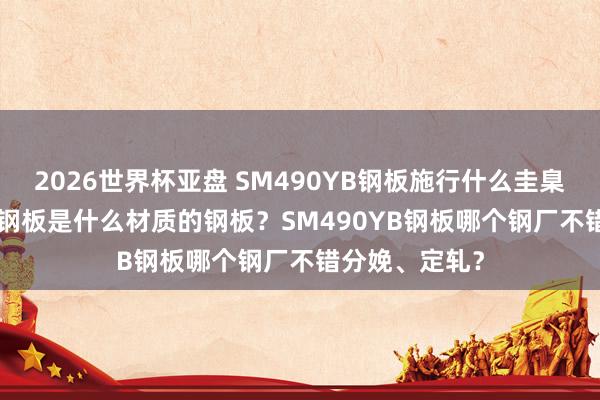 2026世界杯亚盘 SM490YB钢板施行什么圭臬?SM490YB钢板是什么材质的钢板?SM490YB钢板哪个钢厂不错分娩、定轧?