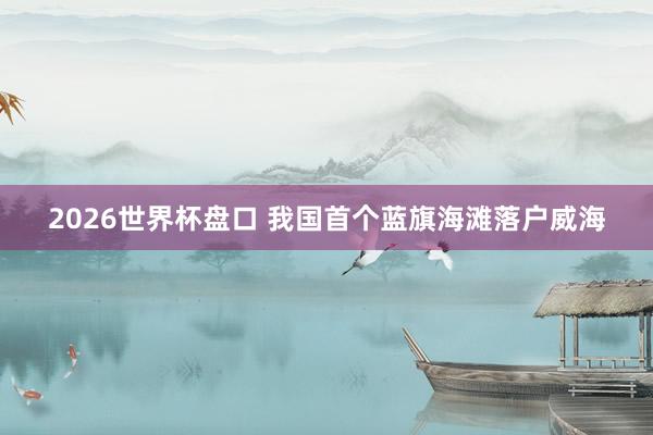 2026世界杯盘口 我国首个蓝旗海滩落户威海