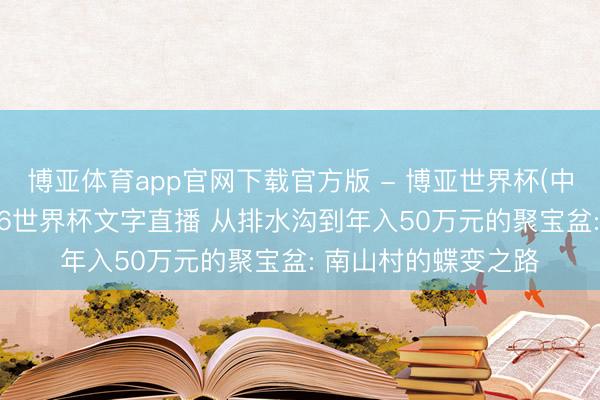 博亚体育app官网下载官方版 - 博亚世界杯(中国)官方入口,2026世界杯文字直播 从排水沟到年入50万元的聚宝盆: 南山村的蝶变之路